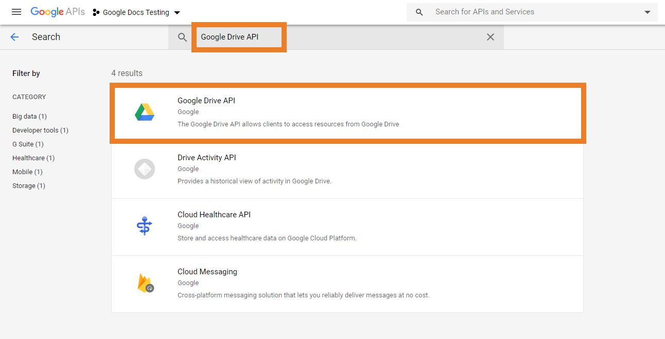 Enable API